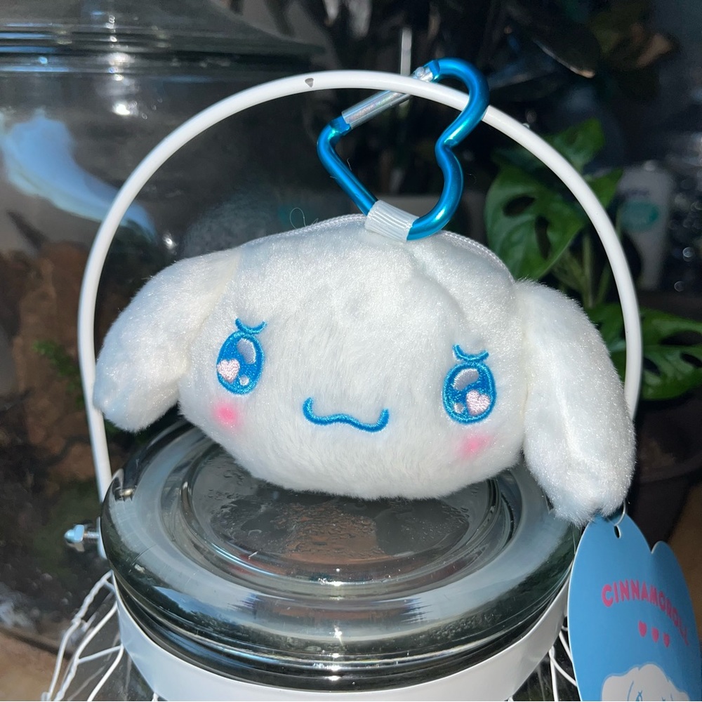cinnamoroll mini coin purse keychain